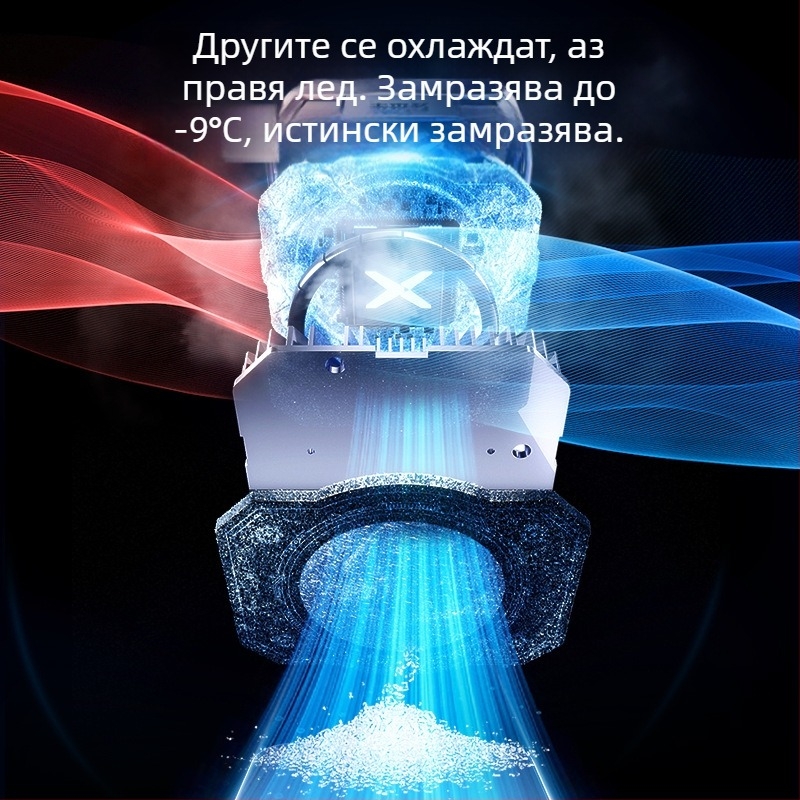 Мобилен охладител за телефон Fx3s - 15 W, Type-C, 150 g