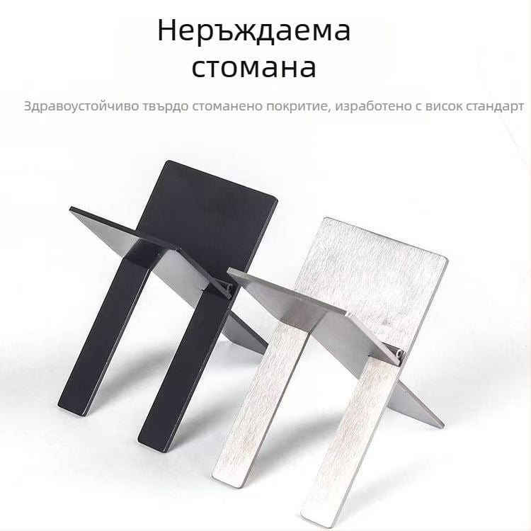 Стоманен държач за пури, портативен сгъваем, ръчно изработен, персонализируем, стил прост лукс