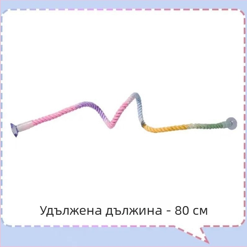 Играчка за папагали от памучно въже за катерене с въртяща се стълба – дъвчаща играчка за възрастни птици