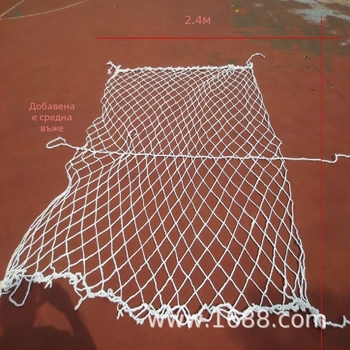 Jiujun нейлонова задна бариерна мрежа за контейнери и камиони — изолация на товара и защита от падане