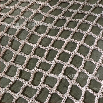 Нейлонова мрежа за катерене без възли за увеселителни паркове — Dimension One, външна мрежа за катерене за безопасност и декорация