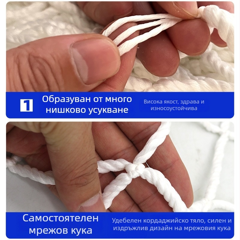Linda Netting Контейнерна мрежа за камиони — найлонова защитна мрежа против падане