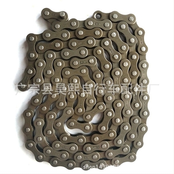 Верига за планински велосипед, модел Z30, въглеродна стомана, питч 1/2 инча, вътрешна ширина 3/32 инча