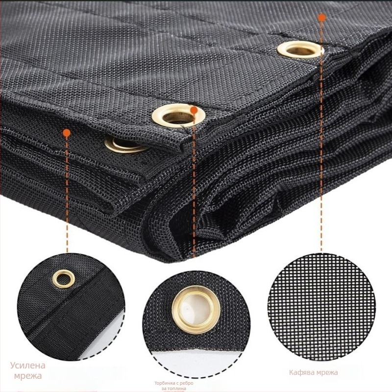 Камионна товарна мрежа Honghui XJ-85, PVC покрита, водоустойчива, тежък товар