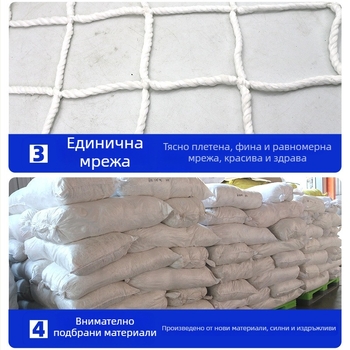 Контейнерна защитна мрежа за камиони – високоустойчив разширен полиестер, персонализирана по заявка, модел: Container Network, защита на превозни средства