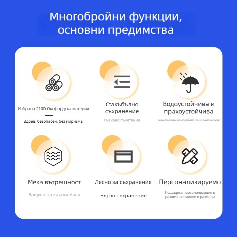 Мрежеста кошница за съхранение – прозрачен мрежест дизайн, лека и преносима; произход: Джянгсу; марка: Booker; предназначение: отпадъци против птици