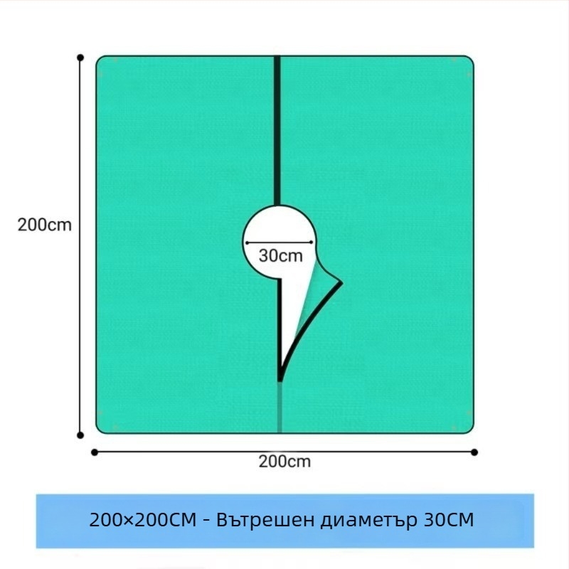 Градинска подложка за настилка от пластмаса, марка Prosperity.