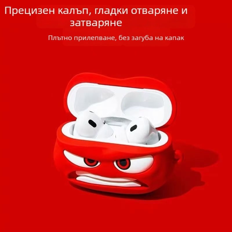 Защитен калъф за AirPods 4-то поколение и AirPods Pro 2-ро поколение – поликарбонат, гравиран дизайн