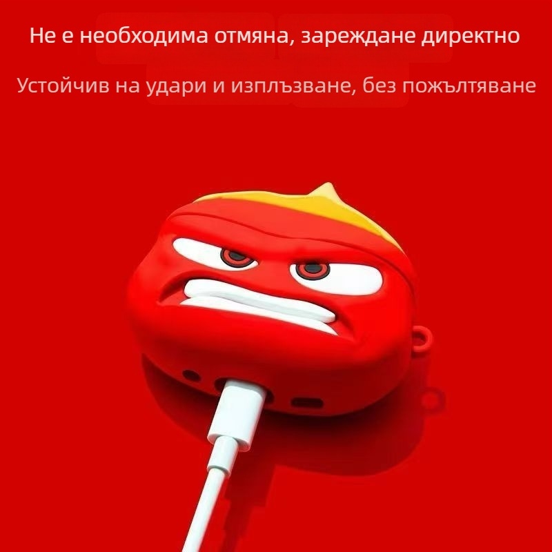 Защитен калъф за AirPods 4-то поколение и AirPods Pro 2-ро поколение – поликарбонат, гравиран дизайн