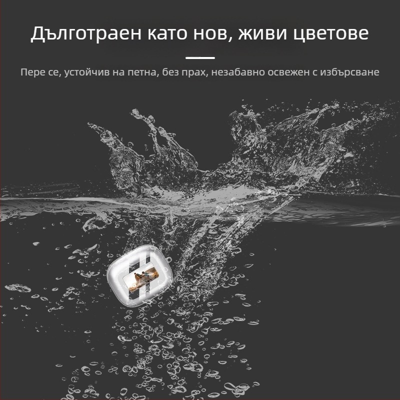Прозрачен защитен калъф за JBL LIVE BEAM3 цветни безжични слушалки