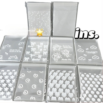 Ziplock чанта за карти и бижута — прозрачен материал OPP+PET+CPP, код F985655m79tm77, за опаковки на карти и бижута