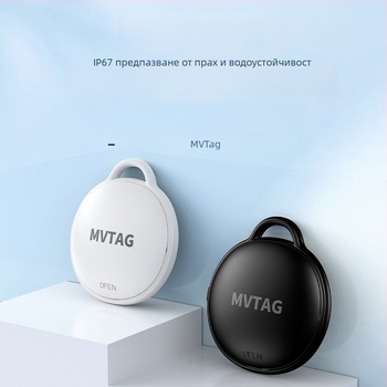 Мини локатор против загуба F6 — водоустойчив, GPS проследяване, съвместим с iOS, батерия 225 mAh