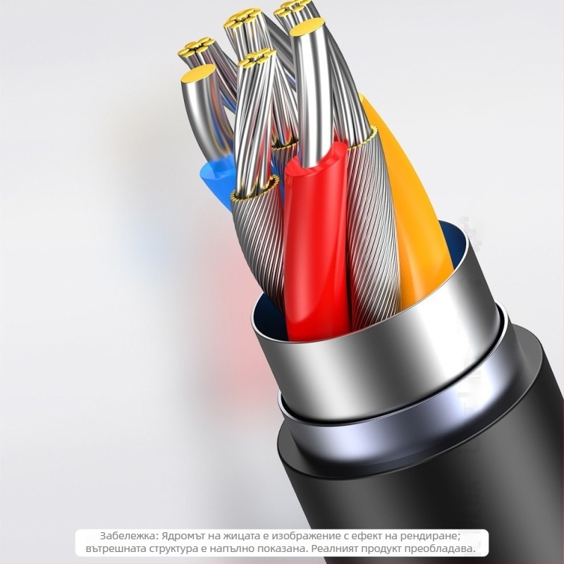 USB-C хъб за лаптопи с 4K60Hz passthrough, PD 240W бързо зареждане и трансфер на данни до 20Gbps