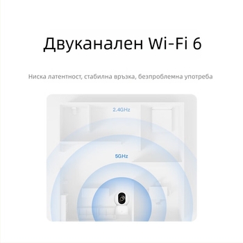 Умна камера MJSXJ27CM, управление чрез мобилно приложение, съвместима с Android, за вътрешна употреба