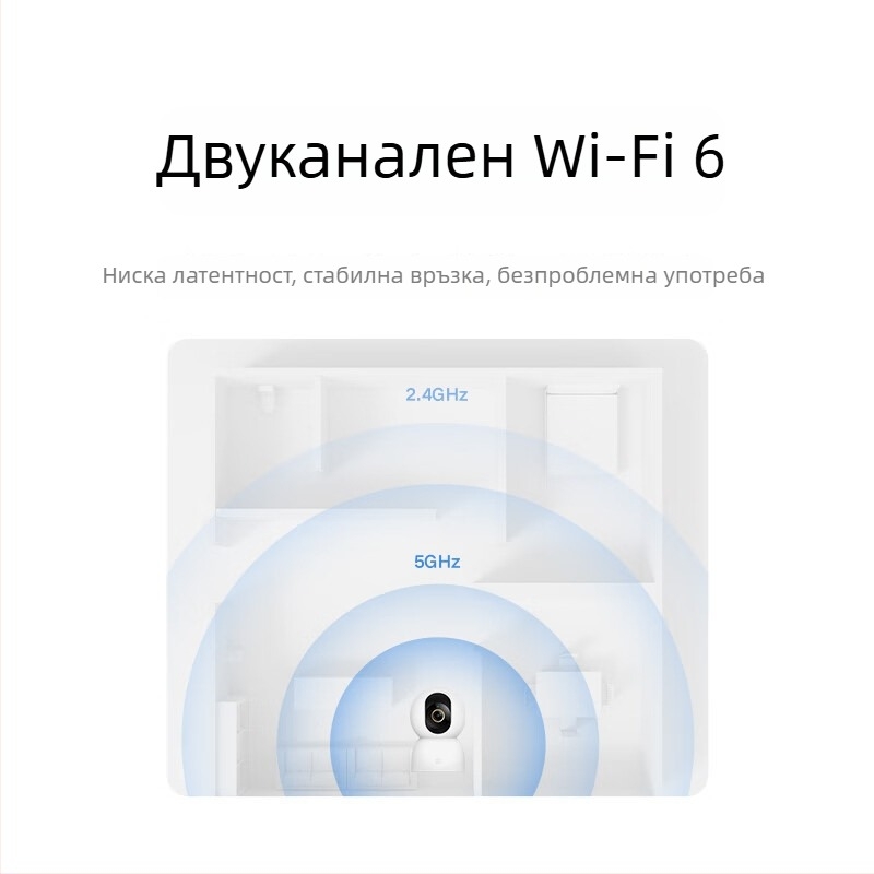 Умна камера MJSXJ27CM, управление чрез мобилно приложение, съвместима с Android, за вътрешна употреба