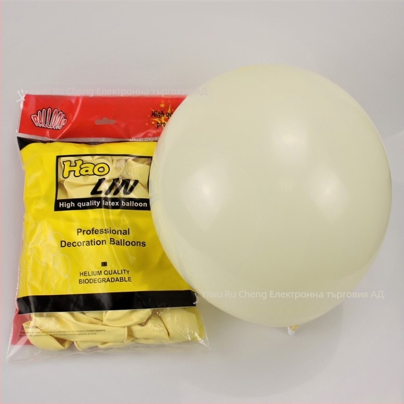Латекс балони, дебел макарон стил, тегло 2.8 g, за вътрешна украса на сватби и партита; подходящи за концерти и фестивали