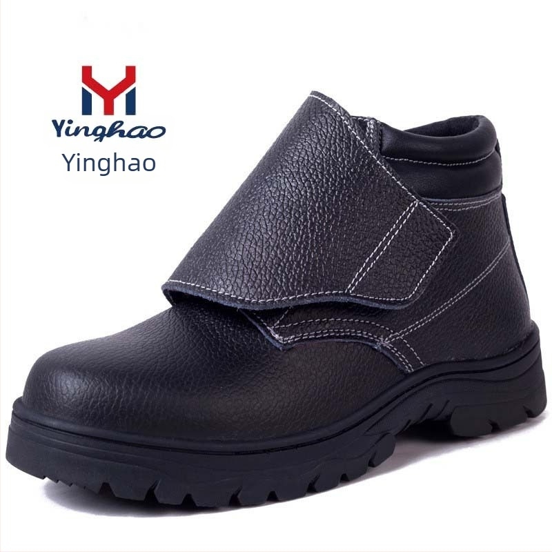 Заваръчни защитни обувки: удароустойчиви и пробивоустойчиви, замшеви, антиплъзгане и издръжливи