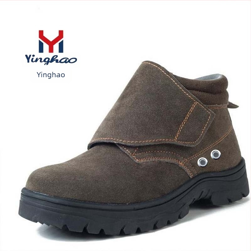 Заваръчни защитни обувки: удароустойчиви и пробивоустойчиви, замшеви, антиплъзгане и издръжливи