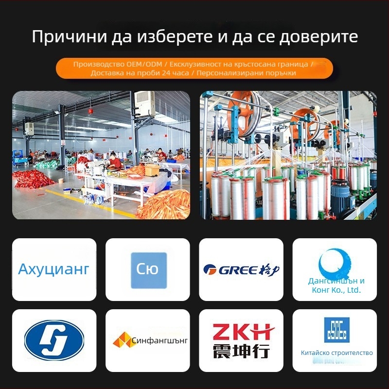 Контейнерна товарна мрежа, нейлонова запечатваща мрежа с антинаклон за стандартни и висококубни контейнери