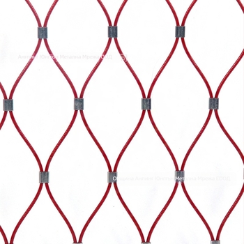 Парапетна мрежа от неръждаема стомана за стълбищни и мостови ограждения – защита при падане