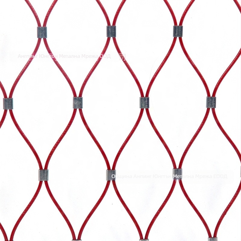 Парапетна мрежа от неръждаема стомана за стълбищни и мостови ограждения – защита при падане