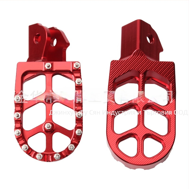 Предна педал за Light Bee S/X – CNC обработена алуминиева сплав, антихлъзгаща повърхност, електроплатинг, универсална офроуд педал