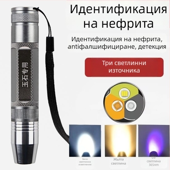 Яйцевидно LED фенерче от алуминиева сплав, ръчно задвижване за захранване, 1200 mAh батерия, 10 W мощност, LED светлинен източник