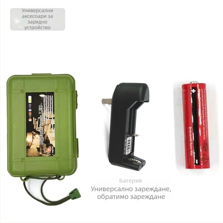 Яйцевидно LED фенерче от алуминиева сплав, ръчно задвижване за захранване, 1200 mAh батерия, 10 W мощност, LED светлинен източник