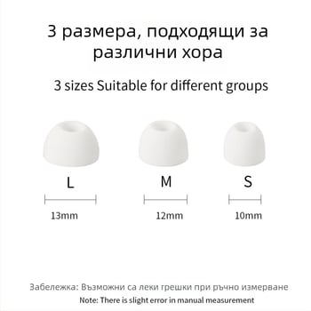 Сменяеми силиконови накрайници за Anker Soundcore Bluetooth слушалки