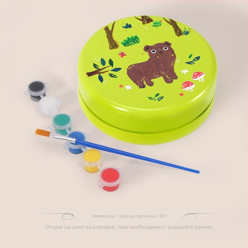 Дървена кутия за памет на млечните зъби - DIY колекция, Handsome Dog, Zhejiang Yunhe