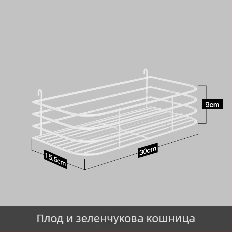 Nana Неръждаема стомана – стенен рафт с перфорирана дъска за съдове, дренажен рафт и органайзер за подправки — мултифункционален, без пробиване, мобилен