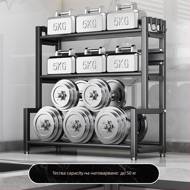 Кухненска стелаж за подправки, многоетажен въртящ се органайзер, държач за клечки за хранене и ножове, държач за капаци на тенджери