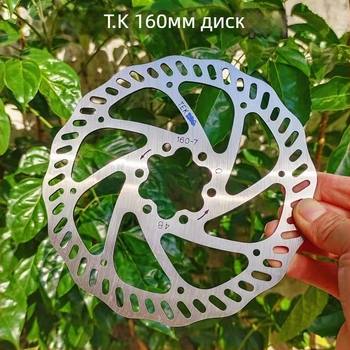 Дисков спирачен ротор Yinxing HS1 за планински велосипед, шестболтов монтаж