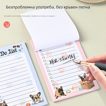 Карикатурни животински закладки за книги с котешки бележки, повторяеми самозалепващи се листчета, форма: карикатурна, марка: Zeyue