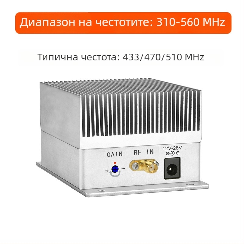 1.2G/1.4G безжичен усилвател на сигнала за дрон — 10W изходна мощност, регулируем усилвател на сигнала, подобрено предаване на видеото