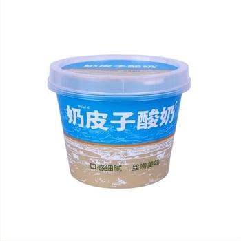 Еднократни PP пластмасови чаши за йогурт - ситопечат, покрит капак, възможност за печат на лого, стилове 1-4