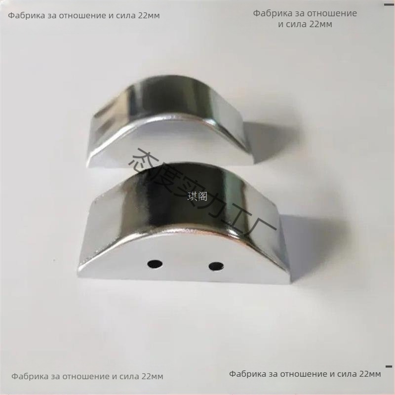 Защитник за ъгъл на легло от неръждаема стомана с хромирано покритие, блясък, марка Caisi, персонализируем