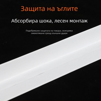 L-образен хартинен ъглов предпазител за опаковки, крафт хартия, без лого, персонализируема твърдост