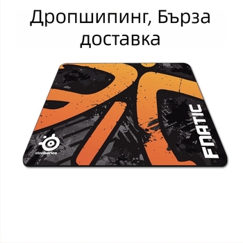 Гейминг подложка за мишка с удължен кант, едностранна, плат, подпора за китката, подходяща за CS:GO, LOL и FPS