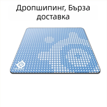 Гейминг подложка за мишка с удължен кант, едностранна, плат, подпора за китката, подходяща за CS:GO, LOL и FPS