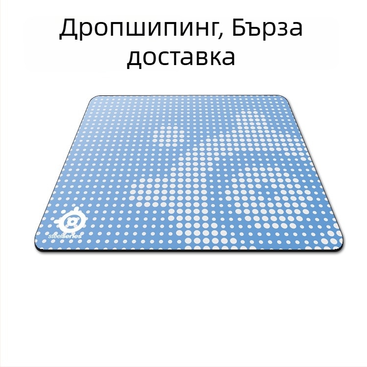 Гейминг подложка за мишка с удължен кант, едностранна, плат, подпора за китката, подходяща за CS:GO, LOL и FPS