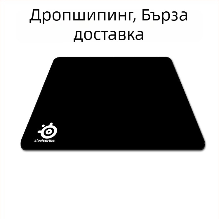 Гейминг подложка за мишка с удължен кант, едностранна, плат, подпора за китката, подходяща за CS:GO, LOL и FPS
