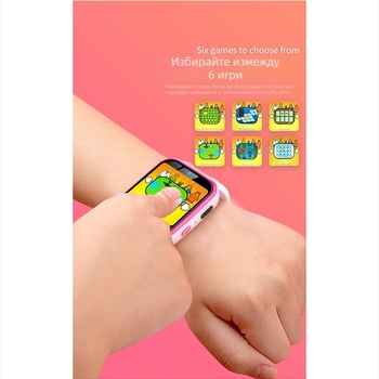 Детски смарт часовник Y90 — двойна камера, 1.54-инчов тъч екран, слот за TF карта, игри, музика и възпроизвеждане на видеоклипове