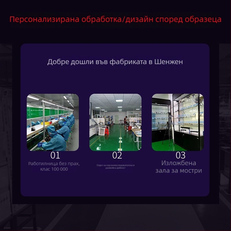 4K USB камера с автофокус, вграден микрофон, 3 режима на подсветка, 30 FPS