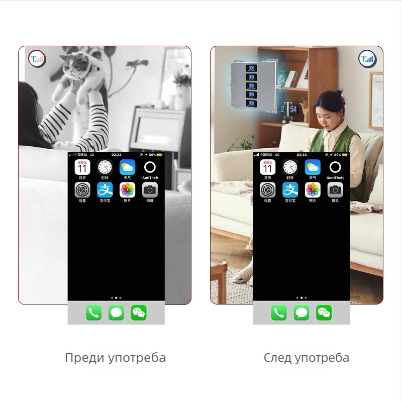 Grand вътрешен усилвател за мобилен сигнал за GSM/WCDMA/LTE, модели S5B20GDWI-Y / S5B20GDWI-LAYS, честотен обхват 800–2600 MHz, покритие до 200 Ping, вградена защитна стена