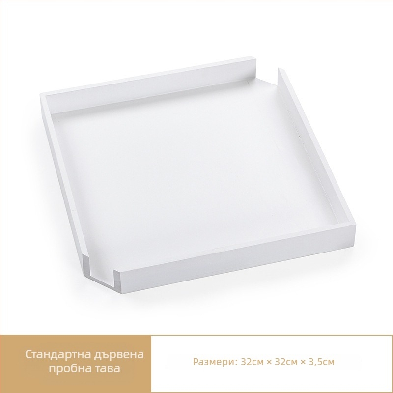 Порцеланов комплект за дегустация на чай за сетивна оценка, Liangting, Dehua County, за 1 човек, прост стил