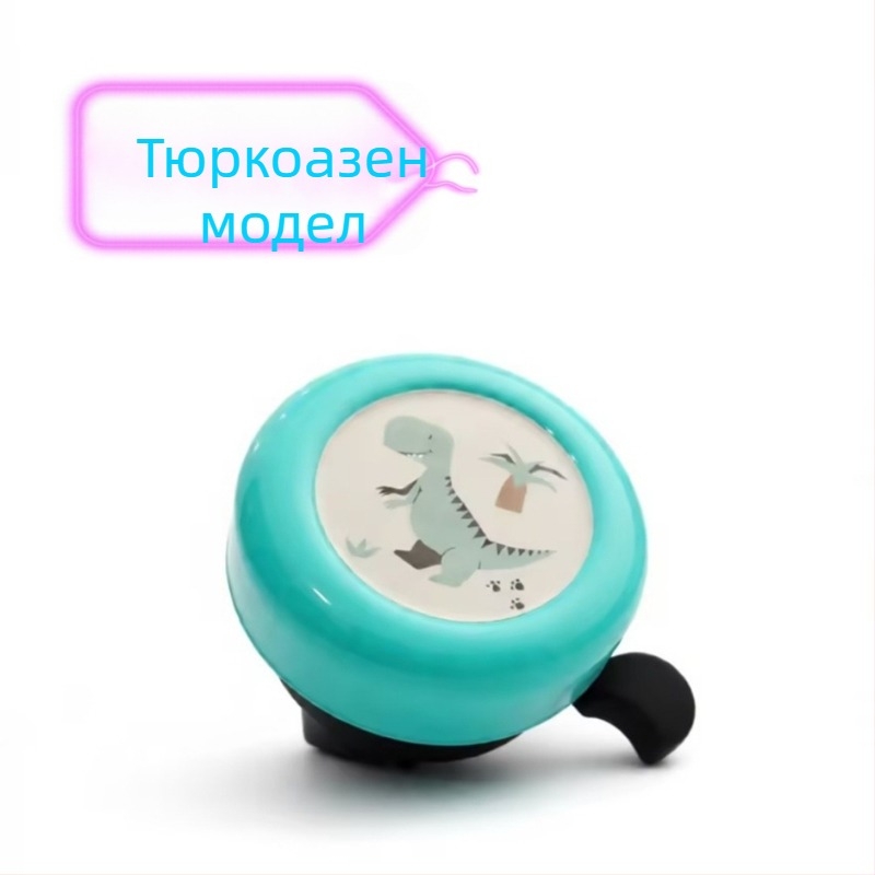 Детски звънец за велосипед, модел Red Heart Cartoon, марка Green Riding Morning Star, материал пластмаса, диаметър 54 мм, номер на изделието 11A-54.