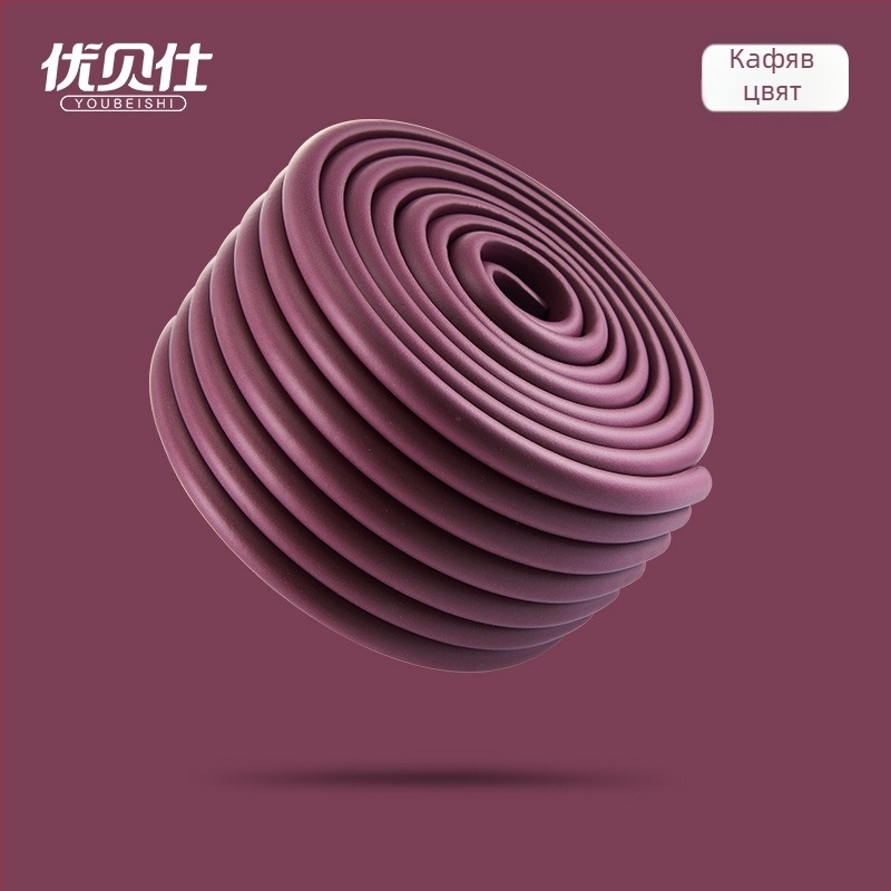 Детска антиударна лента за защита на ъглите на стени — нетоксична, екологично чиста, NBR лента, пакет 90 бр., марка Uber