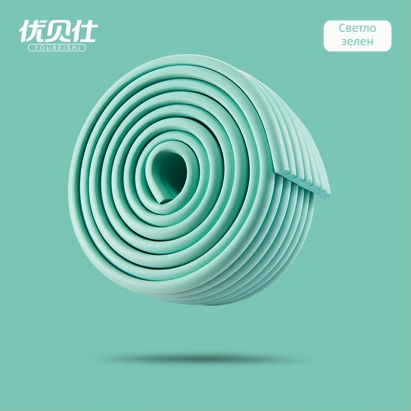 Детска антиударна лента за защита на ъглите на стени — нетоксична, екологично чиста, NBR лента, пакет 90 бр., марка Uber