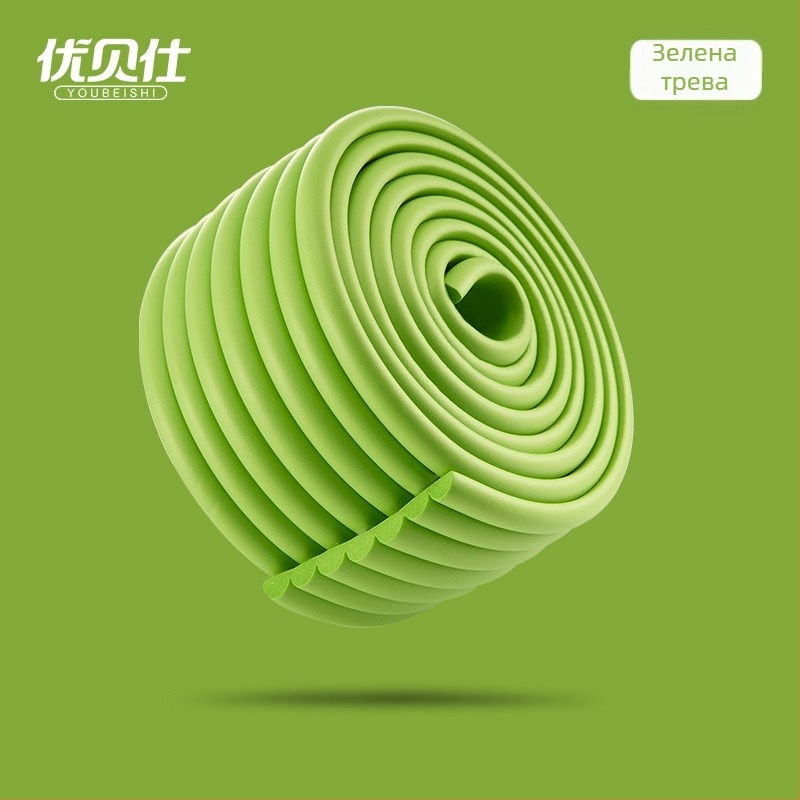 Детска антиударна лента за защита на ъглите на стени — нетоксична, екологично чиста, NBR лента, пакет 90 бр., марка Uber